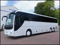MAN Lion's Coach von Haller aus Deutschland im Stadthafen Sassnitz am 01.06.2014