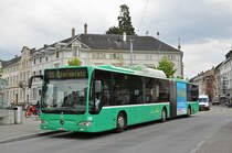 Mercedes Citaro 709, auf der Linie 31 bedient die Haltestelle am Wettsteinplatz. Die Aufnahme stammt vom 17.05.2016.