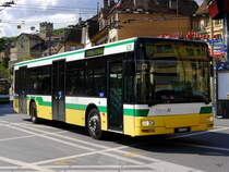 TransN Neuchàtel - MAN Nr.628  NE 111228 unterwegs auf der Linie 109 in der Stadt Neuchàtel am 10.05.2016