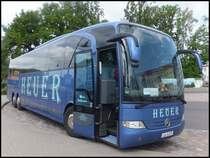 Mercedes Travego von Heuer aus Deutschland in Binz am 01.06.2014