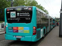 VGF/ICB (In der City Bus) Mercedes Benz Citaro 2 G 420 als SEV auf der Linie U5 am 25.05.16 in Frankfurt am Main
