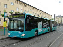 VGF/ICB (In der City Bus) Mercedes Benz Citaro 2 G 420 als SEV auf der Linie U5 am 25.05.16 in Frankfurt am Main