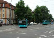VGF/ICB (In der City Bus) Mercedes Benz Citaro 2 G 426 als SEV auf der Linie U5 am 25.05.16 in Frankfurt am Main