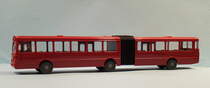 3634 MB O 305 G, 1:87, Gelenkbus, weinrot, Wiking 705/02b Produktionszeit: 1982-83), Foto vom 18.2.2016
