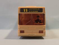 3618 + 3619 MB O 405, 1:87, Stadtbus, BVG, Linie 11, Ziel: Lichterfelde, Wiking 702-01a, Produktionszeit: 1987-88, Foto vom 18.2.2016