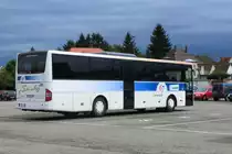 Mercedes Benz Intouro von Striebig Reisen am 28.08.2015 in Wissembourg/Frankreich