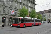 NAW Trolleybus 1, auf der Linie 12, beim Bubenbergplatz. Die Aufnahme stammt vom 09.05.2016.