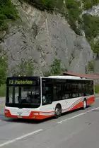 ASm: ASm Bus der Linie 73 nach Pieterlen unterwegs bei Reuchenette-Péry am 26. Mai 2016.
Foto: Walter Ruetsch