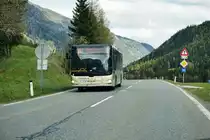 MAN Lion's City von POSTBUS, unterwegs auf der SVV-Linie 280 (Mauterndorf Ledermoos - Radstadt Postamt), am 17.5.2016 nahe der Ortschaft Tweng.