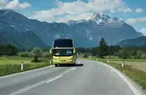 Neoplan Cityliner von Taferner, am 22.5.2016 unterwegs bei Irschen.