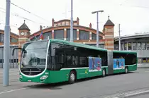 Mercedes Citaro 7001 steht auf dem Hof des Depots Wiesenplatz. Die Aufnahme stammt vom 24.05.2016.