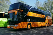 Setra 431-DT Allgäu Airport Express am 28.5.2016 bei der Carstation Sihlquai.