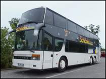 Setra 328 DT von Schödel-Reisen (ex Eurobus ch) aus Deutschland in Sellin am 03.06.2014