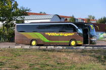 Setra S 415 HD von Vöhringer Reisen am 30.09.2015 in Landau/Pfalz