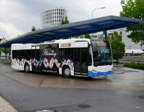 RTB - Mercedes Citaro  Nr.58  SG 131606 bei den Haltestellen beim Bahnhof Heerbrugg am 15.05.2016