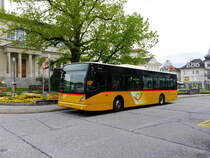 Postauto - VanHool NEW A 360  SG 289531 bei den Haltestellen in Heiden am 15.05.2016