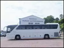 Mercedes Tourismo von Heike Bös aus Deutschland im Stadthafen Sassnitz am 04.06.2014