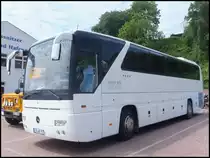 Mercedes Tourismo von Heike Bös aus Deutschland im Stadthafen Sassnitz am 04.06.2014