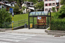 Bushaltestelle Valle di Cadore Centro, am 21.5.2016