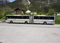 Seitenansicht eines SETRA SG 321 UL von DolomitiBus.
Aufgenommen am 21.5.2016 in Auronzo.