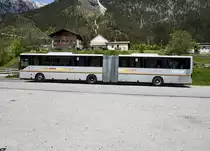Seitenansicht eines SETRA SG 321 UL von DolomitiBus.
Aufgenommen am 21.5.2016 in Auronzo.