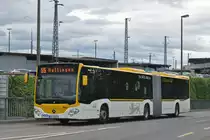 Mercedes Citaro von SWEG, auf der Linie 55, fährt Richtung Grenze Otterbach. Die Aufnahme stammt vom 30.05.2016.