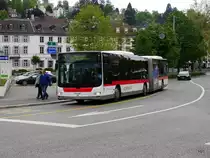 VBSG - MAN Lion`s City  Nr.287  SG  198287 unterwegs auf der Linie 7 in der Stadt St. Gallen am 15.05.2016