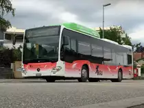 Neuer C2 NGT Nr. 29 beim auf die Qbfahrt warten, beim Bhf Süd am 2.6.2016.