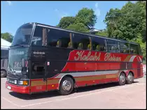 Setra 216 HDS von Kofahl Reisen aus Deutschland im Stadthafen Sassnitz am 06.06.2014