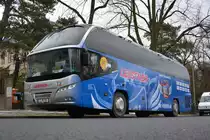 Zur  Grünen Woche 2016  ist Z-PL 15 zu Besuch in Berlin. Aufgenommen wurde ein Neoplan Cityliner (Leistner Reisen GmbH).
