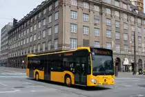 Bus Dänemark / Region Seeland / Region Sjælland: Mercedes-Benz Citaro C2 - Wagen 3256 von Trafikselskabet Movia (Eigentümer Fahrzeug: Anchersen Rute), aufgenommen im Mai 2016 am Hauptbahnhof von Kopenhagen.