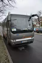 Zur  Grünen Woche 2016  ist MW-YM 56 zu Besuch in Berlin. Aufgenommen wurde ein Temsa Opalin (Fritzsche Reisen).
