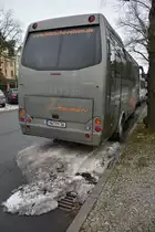 Zur  Grünen Woche 2016  ist MW-YM 56 zu Besuch in Berlin. Aufgenommen wurde ein Temsa Opalin (Fritzsche Reisen).
