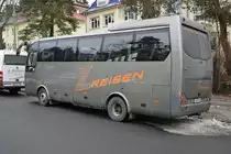 Zur  Grünen Woche 2016  ist MW-YM 56 zu Besuch in Berlin. Aufgenommen wurde ein Temsa Opalin (Fritzsche Reisen).
