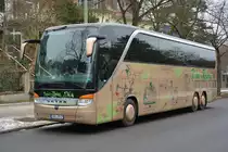 Zur  Grünen Woche 2016  ist SHG-RR 47 zu Besuch in Berlin. Aufgenommen wurde ein Setra S 417 (Ruhe-Reisen).
