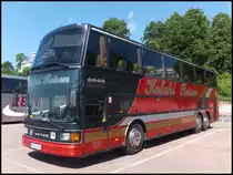Setra 216 HDS von Kofahl Reisen aus Deutschland im Stadthafen Sassnitz am 06.06.2014