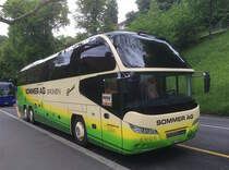 Neoplan Cityliner, Sommer Reisen Grünen, Berne juin 2016