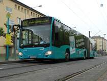 VGF/ICB (In der City Bus) Mercedes Benz Citaro 2 G 420 als SEV auf der Linie U5 am 25.05.16 in Frankfurt am Main