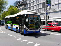 VBL - Volvo 7900 Hybrid  Nr.79  LU 255225 unterwegs auf der Linie 21 in der Stadt Luzern am 21.05.2016