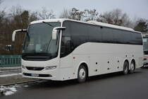 Zur  Grünen Woche 2016  ist Z-W 1991 zu Besuch in Berlin. Aufgenommen wurde ein Volvo 9700 / Flatowallee.
