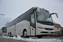 Zur  Grünen Woche 2016  ist Z-W 1991 zu Besuch in Berlin. Aufgenommen wurde ein Volvo 9700 / Flatowallee.
