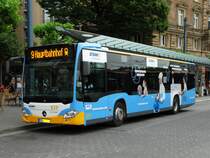 MVG Mercedes Benz Citaro 2 Wagen 829 am 11.06.16 in Mainz Hbf 