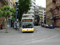 MVG Mercedes Benz Citaro C2 G Wagen 901 am 11.06.16 in Mainz Hbf
