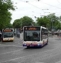 ESWE Verkehr und MVG Mercedes Benz Citaro 2 G am 11.06.16 in Mainz Hbf