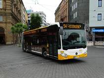 MVG Mercedes Benz Citaro C2 G Wagen 901 am 11.06.16 in Mainz Hbf
