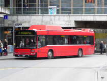 Bern Mobil - Volvo  Nr.121 BE 624121 unterwegs auf der Linie 21 in der Stadt Bern am 24.05.2016
