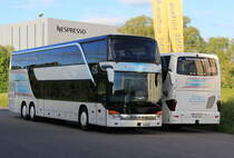 Setra 431 DT et Setra 515 HD Intertours, Avenches printemps 2016
