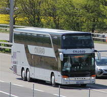 Setra 431 DT n° 5 Sinbad, près de Berne mai 2016
