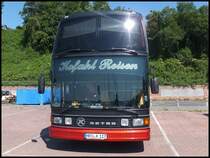 Setra 216 HDS von Kofahl Reisen aus Deutschland im Stadthafen Sassnitz am 06.06.2014