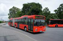 Bus Worms / Verkehrsverbund Rhein-Neckar: Mercedes-Benz O 405 GN der Rheinpfalzbus GmbH, aufgenommen im Juni 2016 am Hauptbahnhof in Worms.